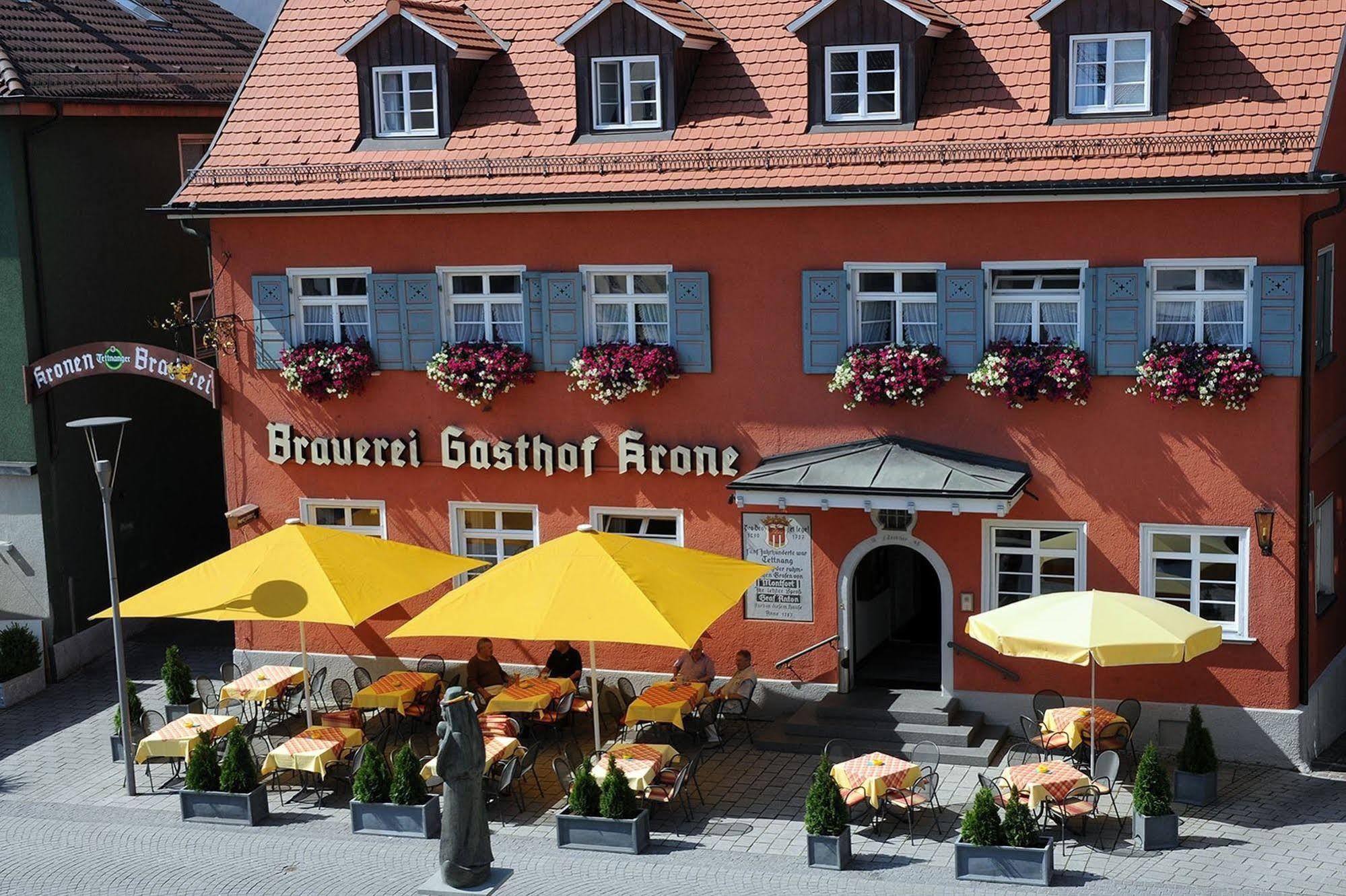 Brauereigasthof Krone Tettnang Exterior foto